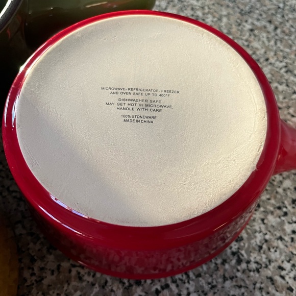 16 Oz. Colorful Stoneware Set - Picture 2 of 3